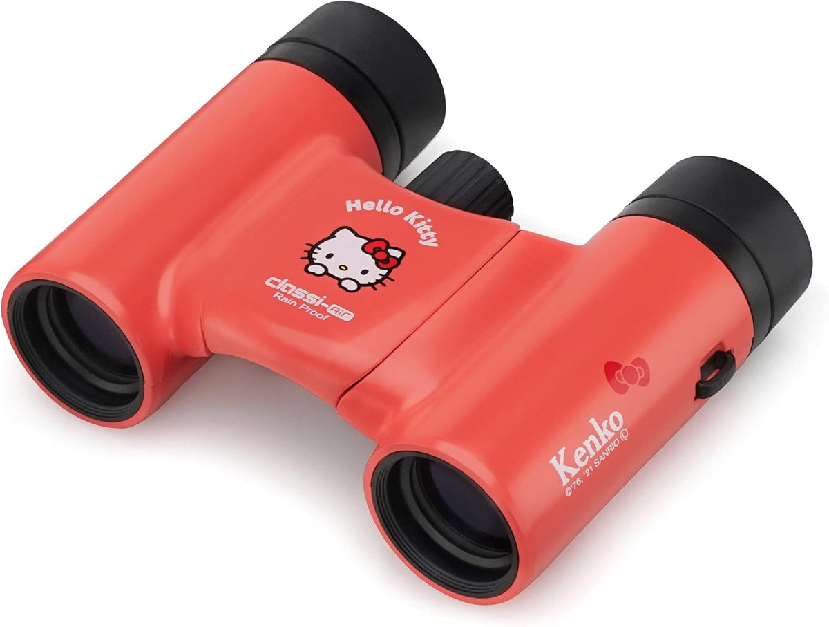 Kenko SK-CL0821KT Sanrio Binoculars for Concerts, 8X, 21 Caliber Ultra Lightweight & Ultra Compact, Rainproof, Multi-Coating, Hello Kitty