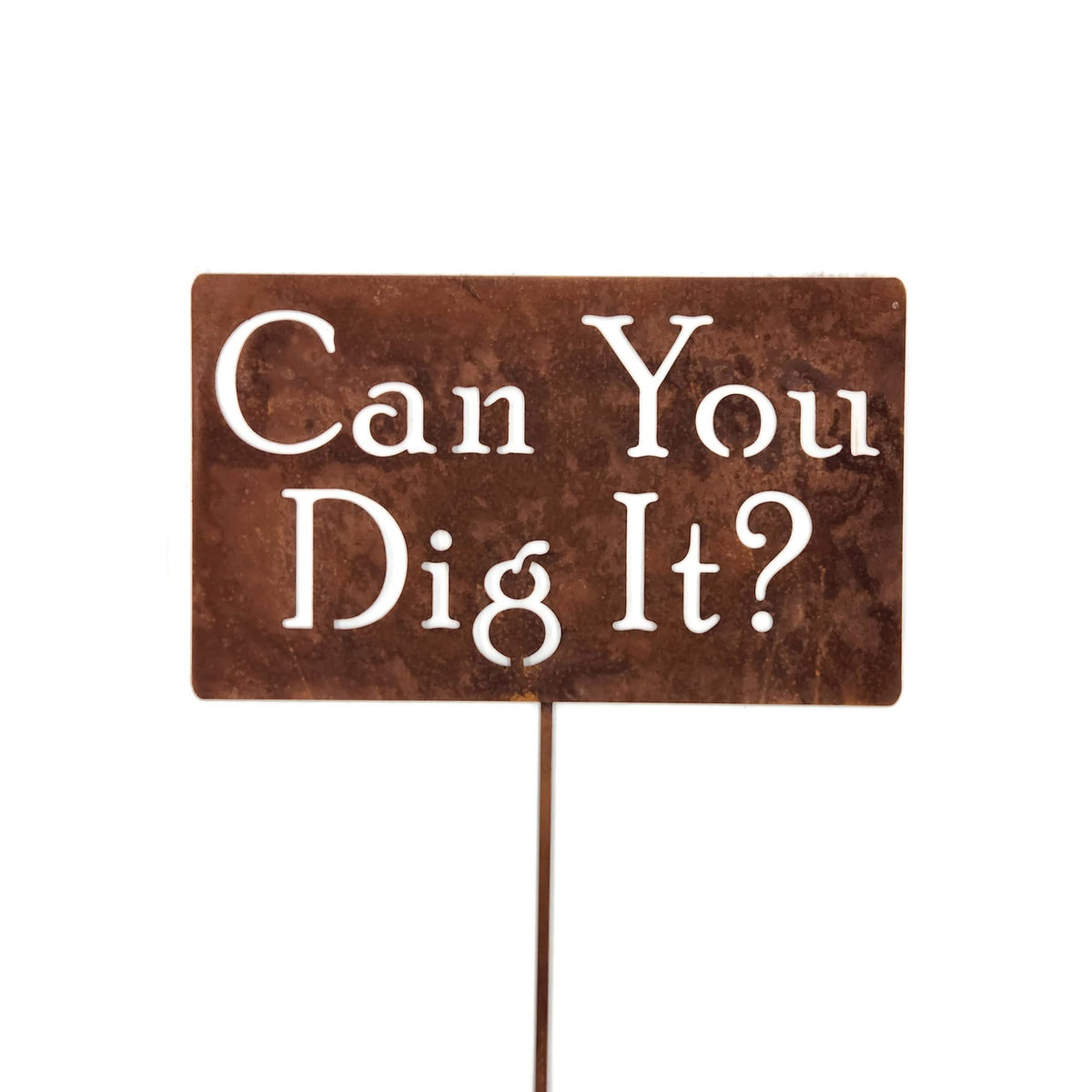 Funny Garden Stake 20 to 33 Inches Tall (The Vineyard, Large 28" Tall)