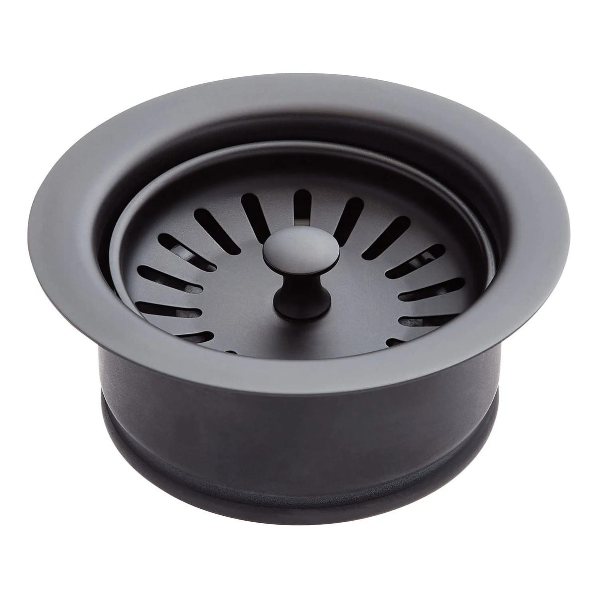 Signature Hardware 483694 4-1/2" Garbage Disposal Flange with Stopper for Sinks up to 5/8" Thick