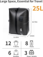 2-Pack 25L Carry On Vacuum Bags with Pump, Overpack Bags for Travel
