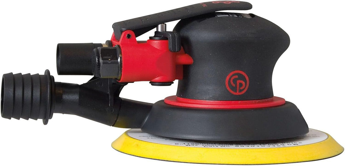 Chicago Pneumatic CP7255E-3 - Air Random Orbital Sander Tool, Home Improvement, Woodworking Tools, Polisher, Sanding Tool, Hook & Loop, Non-Vacuum, 3 Inch (75 mm), 0.28 HP / 210 W - 12000 RPM