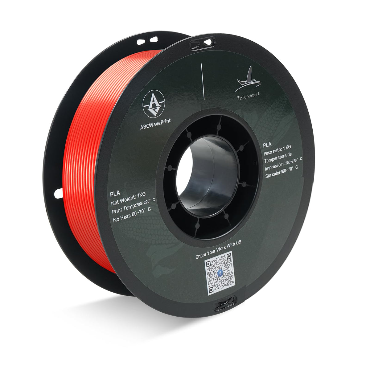 PLA 3D Printer Filament Bundle, Dimensional Accuracy +/- 0.02 mm, 16 x 1 kg Spool(35.2lbs), 1.75 mm，Black White Grey Red Green Blue Yellow Purple Silver Transparent Pink Orange Wood Brown