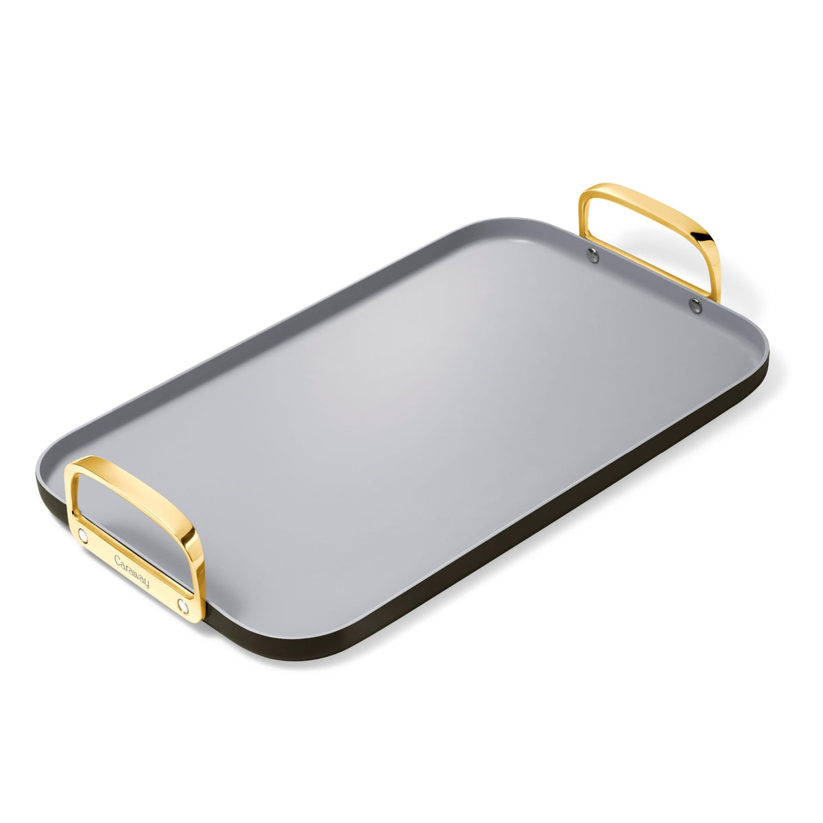 Caraway 19x12" Non-Stick Double Burner Griddle and Grill Press Set