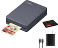 Canon SELPHY QX20 Wireless Compact Photo Printer (Gray) Bundle