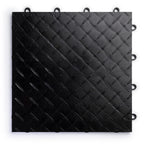 SnapLock RaceDeck Diamond 12"x12" Interlocking Garage Tiles, 24pk, White