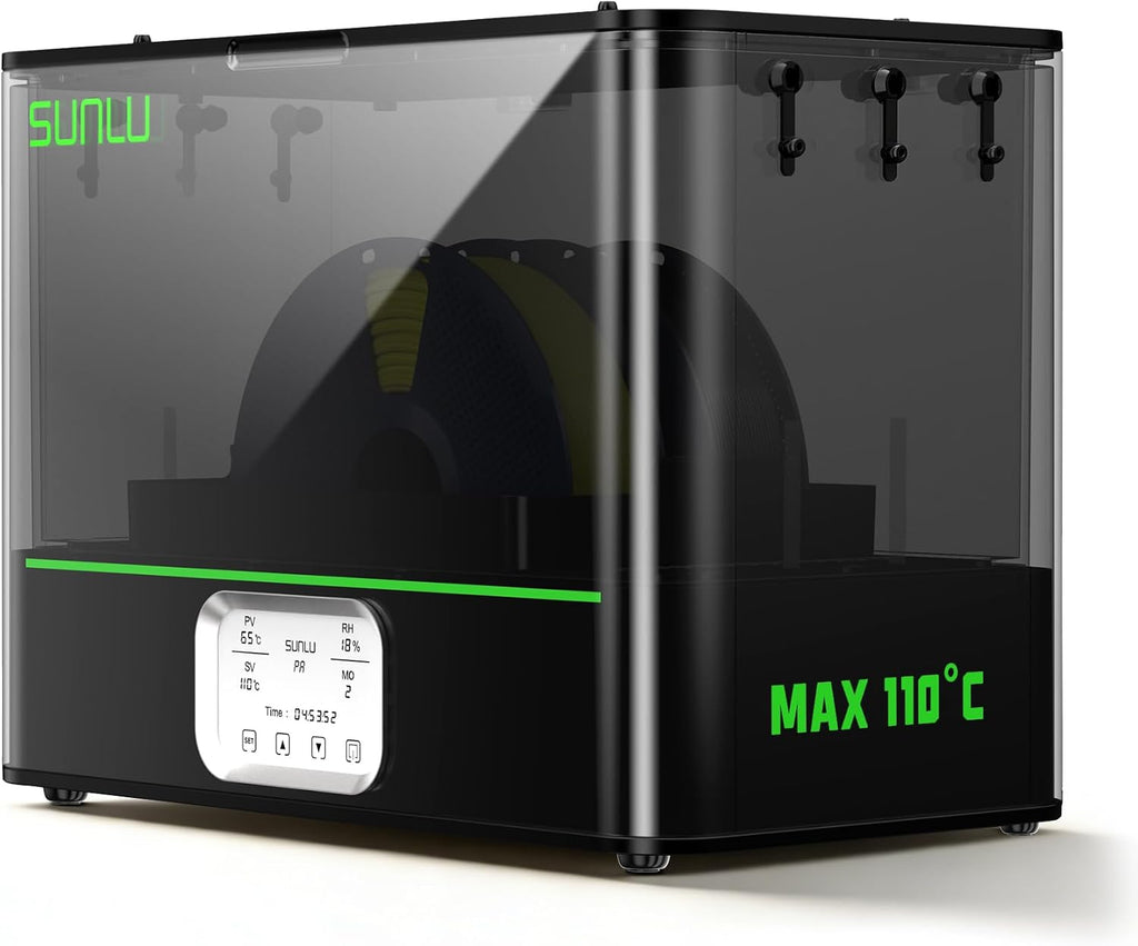 SUNLU E2 3D Printer Filament Dryer, Dry and Anneal 2-in-1