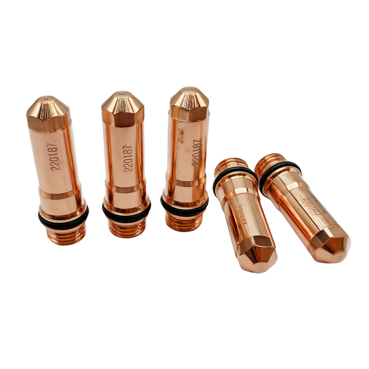 10Pcs 220187 Electrode Fit for Hypertherm HPR 80A