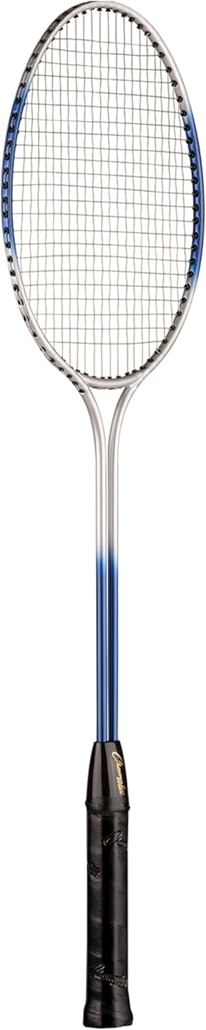 Champion Sports 26" Twin Shaft Badminton Racket with Nylon Coated Steel Strings