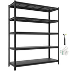 VEVOR Storage Shelves 5-Tier Adjustable 2000 lbs 48"x18"x72" Shelving Unit