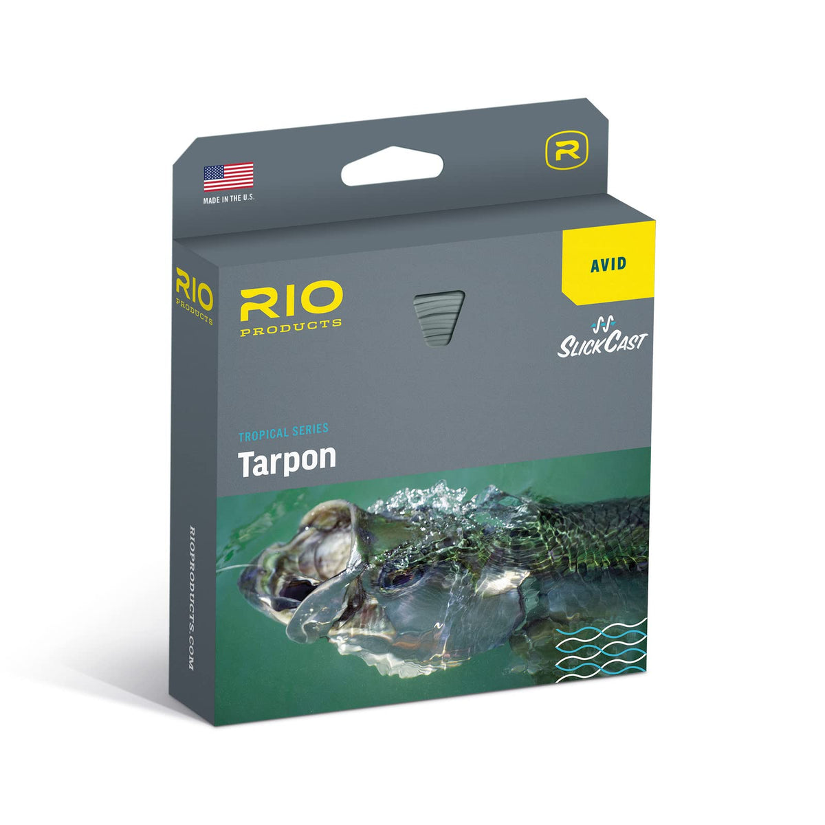 RIO Products Avid Saltwater Fly Line, SlickCast Easy Casting, Tropical Series, Bonefish & Tarpon