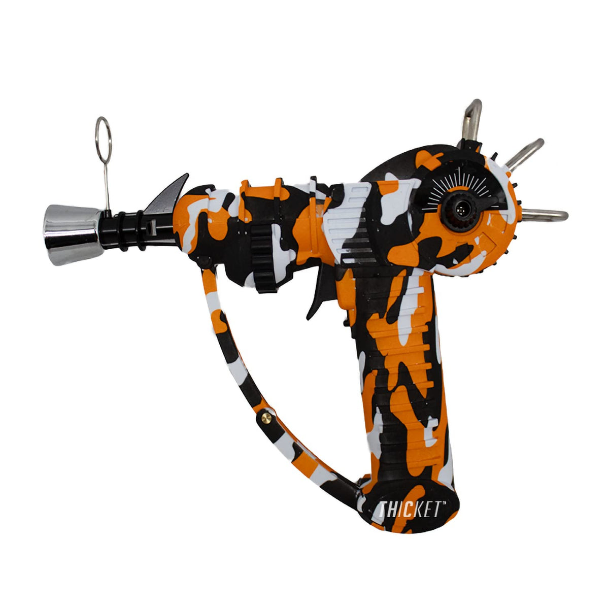 THiCket Raygun Torch Lighter, with Adjustable Flame and Safety Lock (Pink)