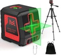 Laser Level 100ft Auto Leveling Green Cross Line 2-Wire Tripod Rechargeable