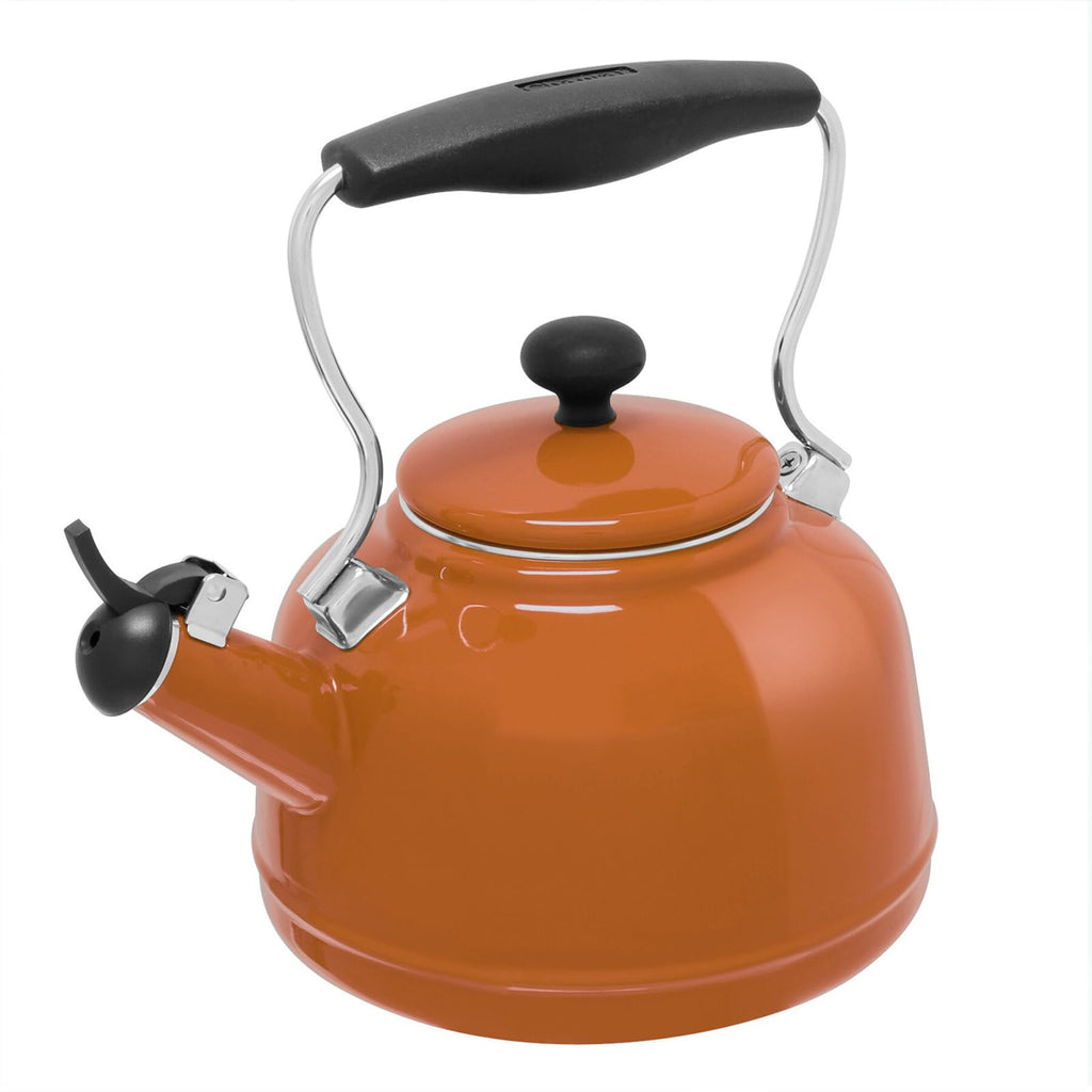 Chantal Tea Kettle, Vintage Series, Enamel on Steel, Whistling (Cobalt Blue)