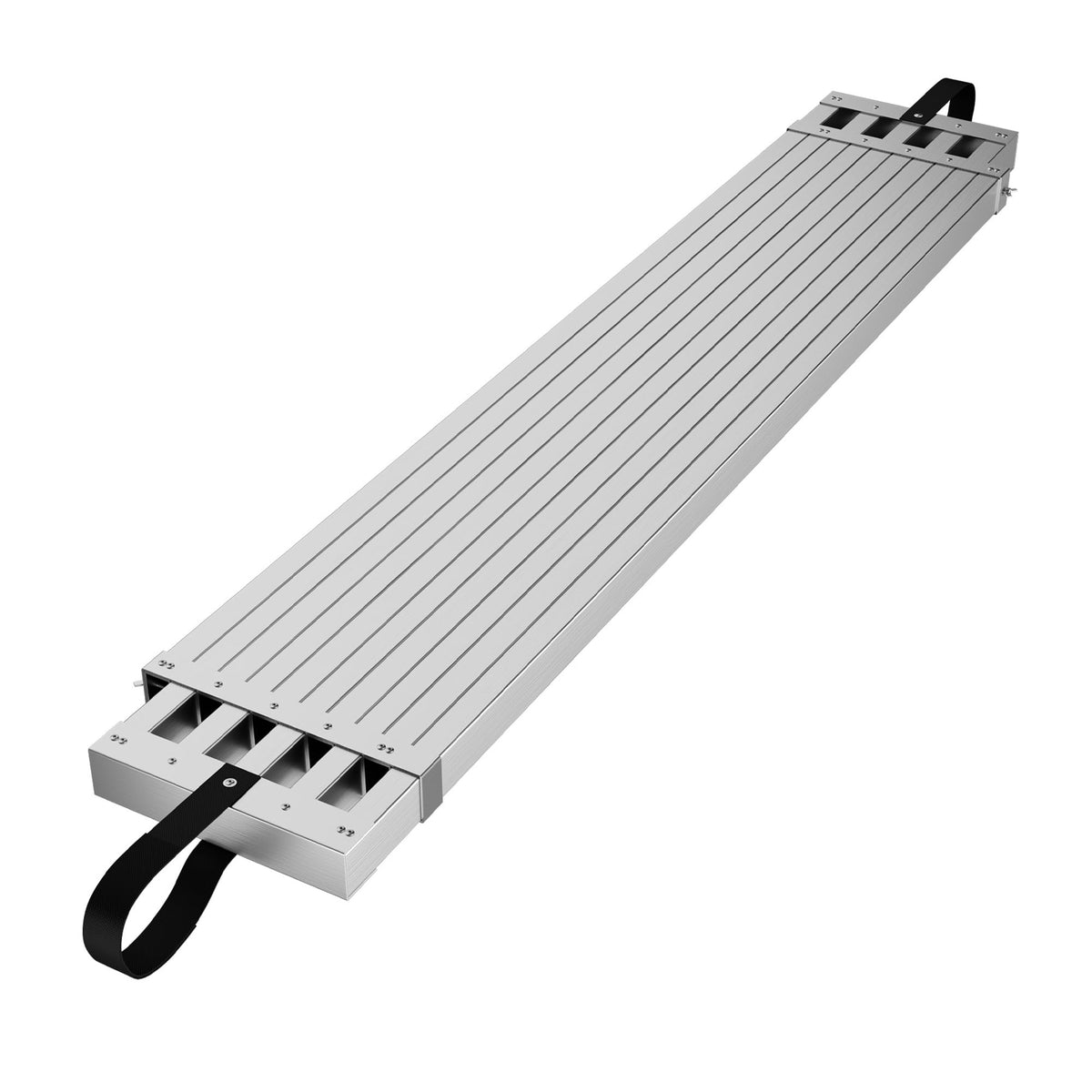 6-9 Ft Aluminum Work Plank, 440lbs Telescoping Plank, Skid-Proof Platform Aluminum Extension Boards, Aluminum Scaffolding Plank Scaffold Ladder Accessory