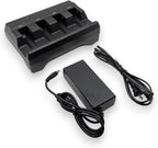 4-Port Charging Cradle for Zebra DS3678, LI3678 Wireless Barcode Scanner Batteries, Includes Power Supply | Alternative to SAC3600-4001CR