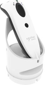 SocketScan® S720, Entry-Level 1D/2D Barcode Scanner (White) with Charging Dock (White)