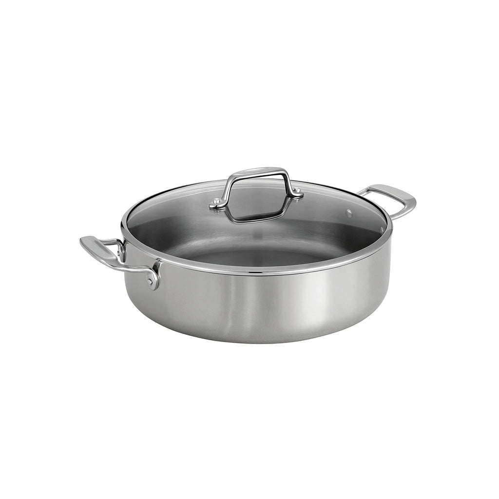 Tramontina Boston Tri-Ply Clad Stainless Steel 8-Pc Pots and Pans Set