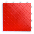 SnapLock RaceDeck Diamond 12"x12" Interlocking Garage Tiles, 24pk, Graphite