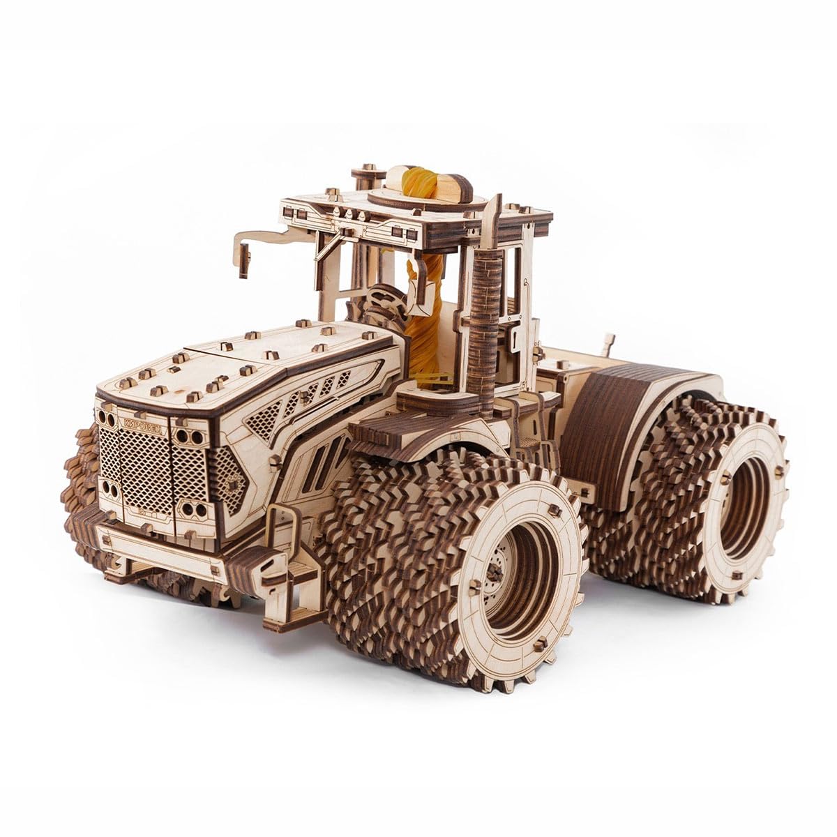 3D Wooden K-7M Tractor Model Kit, Wood Building Set, Educational STEM Toy, Engineering Puzzle for Adults & Teens, Collectors Display Model 596PCS