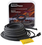 BriskHeat FFSL81-12 Speedtrace Extreme Heating Cable, 8 Watts/ft, 120V, 12ft with Plug