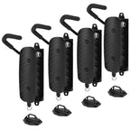 Four Packs Bike Wall Mount Bicycle Swivel Hanger Vertical Bike Rack Bicycle Storage Rack