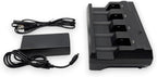 4-Port Charging Cradle for Zebra DS3678, LI3678 Wireless Barcode Scanner Batteries, Includes Power Supply | Alternative to SAC3600-4001CR