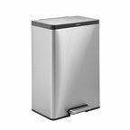 Rubbermaid Elite Stainless Steel Step-On Trash Can, 12 Gallon