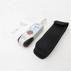 Moisture Meter, Handheld Digital Humidity Temperature Meter With Dew Point And Wet Bulb Temperature, Dual Display Temperature & Humidity