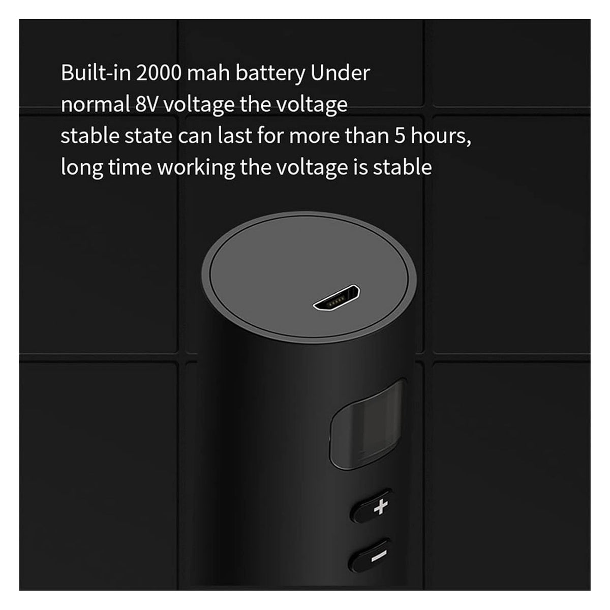 Wireless Rotary Tattoo Pen 1800mAh 3 Lithium Battery Rechargeable Tattoo Machine(Silver Battery)
