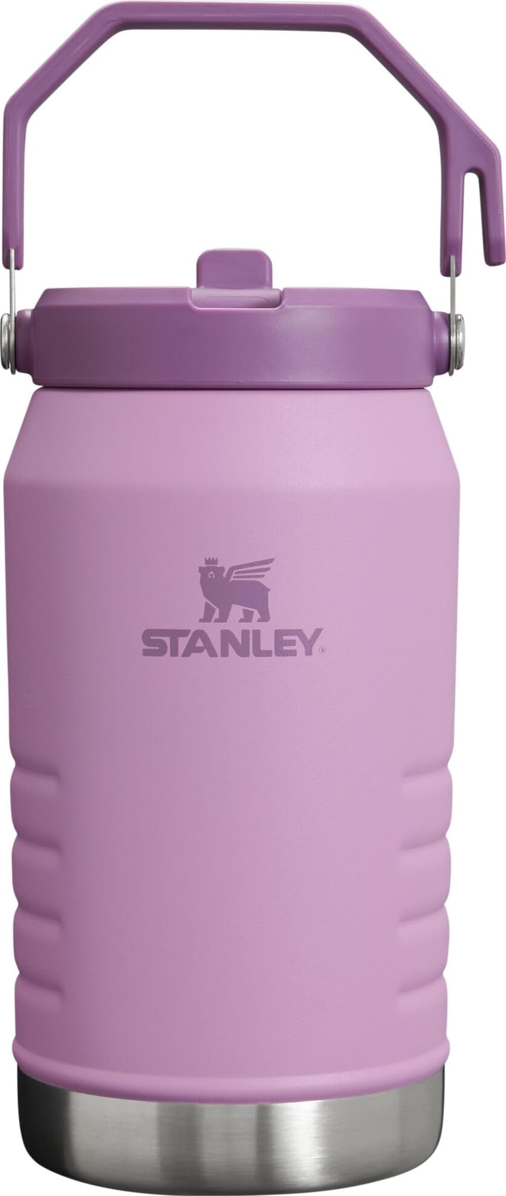 STANLEY IceFlow Flip Straw 2.0 Jug, 96 oz, Chalk