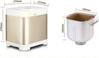 Bread Machine-Stainless Steel Machine, Programmable Maker with Fruit Nut Dispenser, Nonstick Ceramic Pan