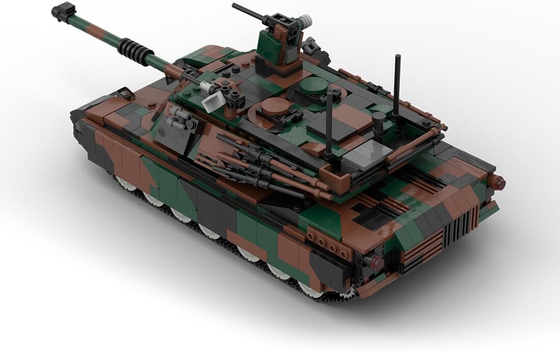 Military Tank Building Set, M1A2 Tank Model Assembly Building Blocks Set, MOC Tank Model for Teen Adults (1211PCS/Camo Green), LCWU027H82XCCBU34167