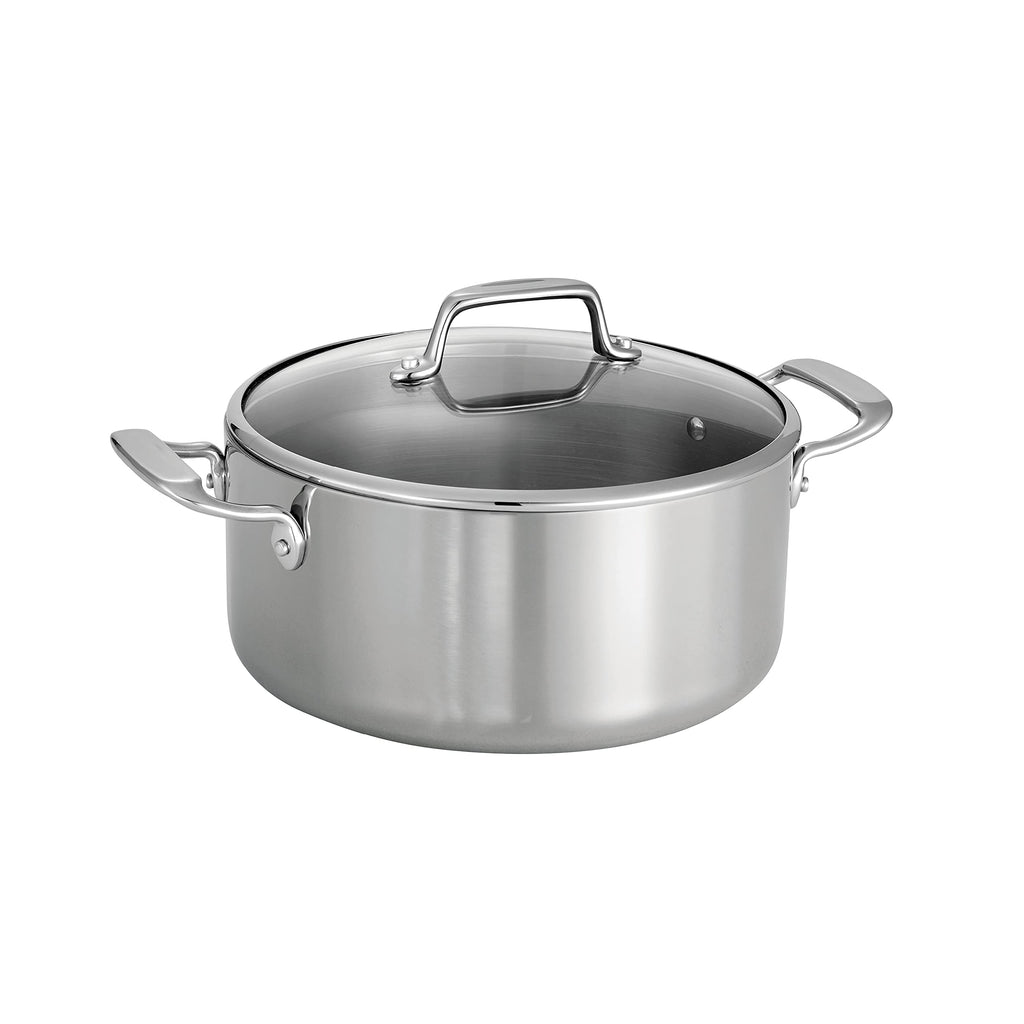 Tramontina Boston Tri-Ply Clad Stainless Steel 8-Pc Pots and Pans Set