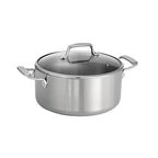 Tramontina Boston Tri-Ply Clad Stainless Steel 8-Pc Pots and Pans Set