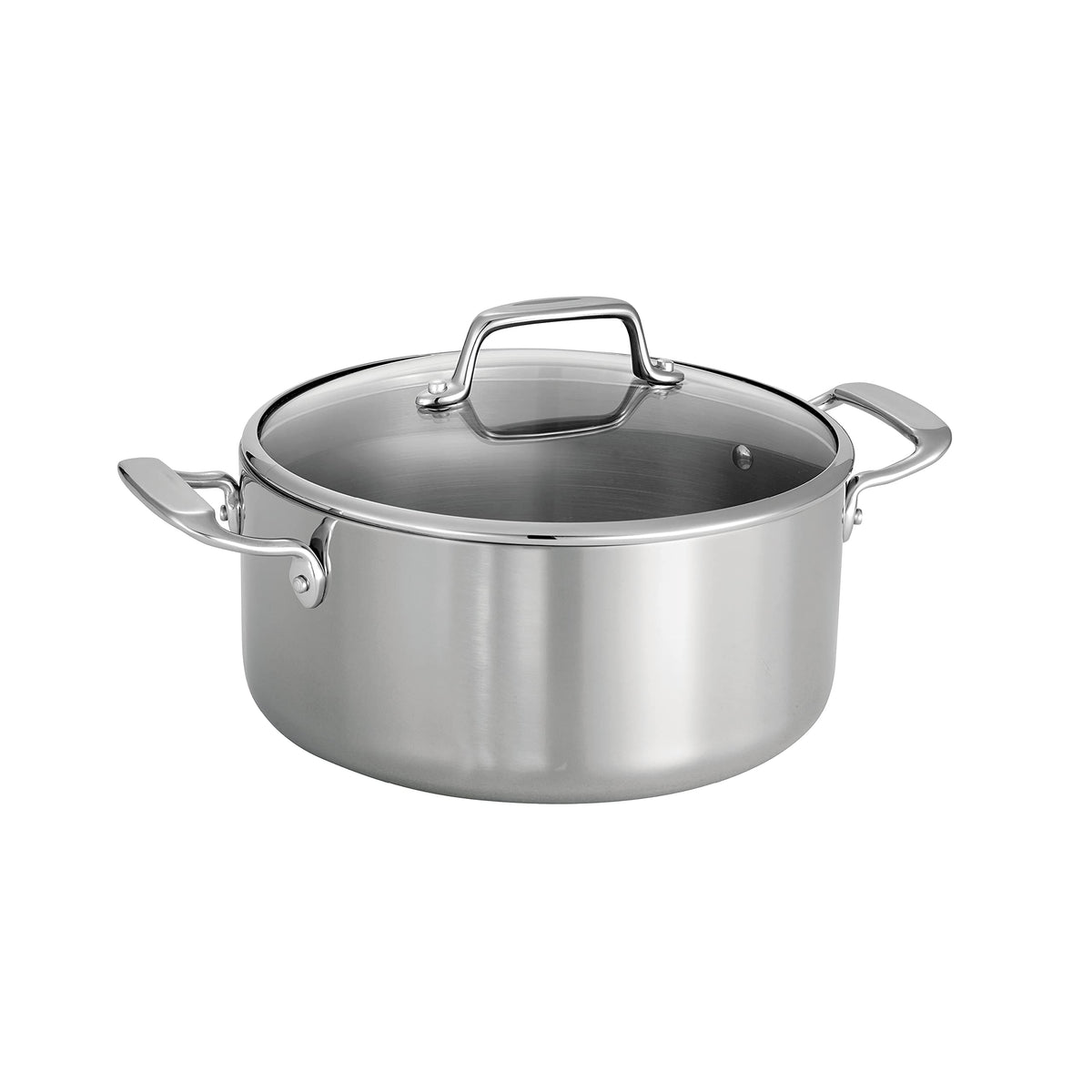 Tramontina Boston Tri-Ply Clad Stainless Steel 10-Pc Pots and Pans Set