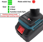 Cordless Rivet Nut Tool, Electric Rivet Nut Kit, Portable Electric Automatic Brushless Blind Rivet Nut Tool for Aluminum, Iron, Stainless Steel