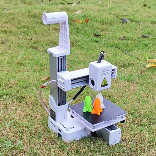 Mini FDM 3D Printer, 100x100x100mm, for Beginners, PLA/TPU