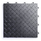 SnapLock RaceDeck Diamond 12"x12" Interlocking Garage Tiles, 24pk, White