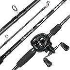 Sougayilang 2-Piece Baitcasting Rod and Reel Combo
