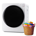 1.6 Cu.Ft Portable Clothes Dryer, 800W Fast Drying Front Load Laundry Dryer with 5 Mode, Mini Electric Clothing Dryer with Stainless Steel Tub, Compact Machine for Apartment, Home, Dorm
