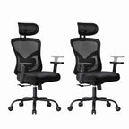 Marsail Ergonomic Office Chair with Lumbar Support and 2D Headrest