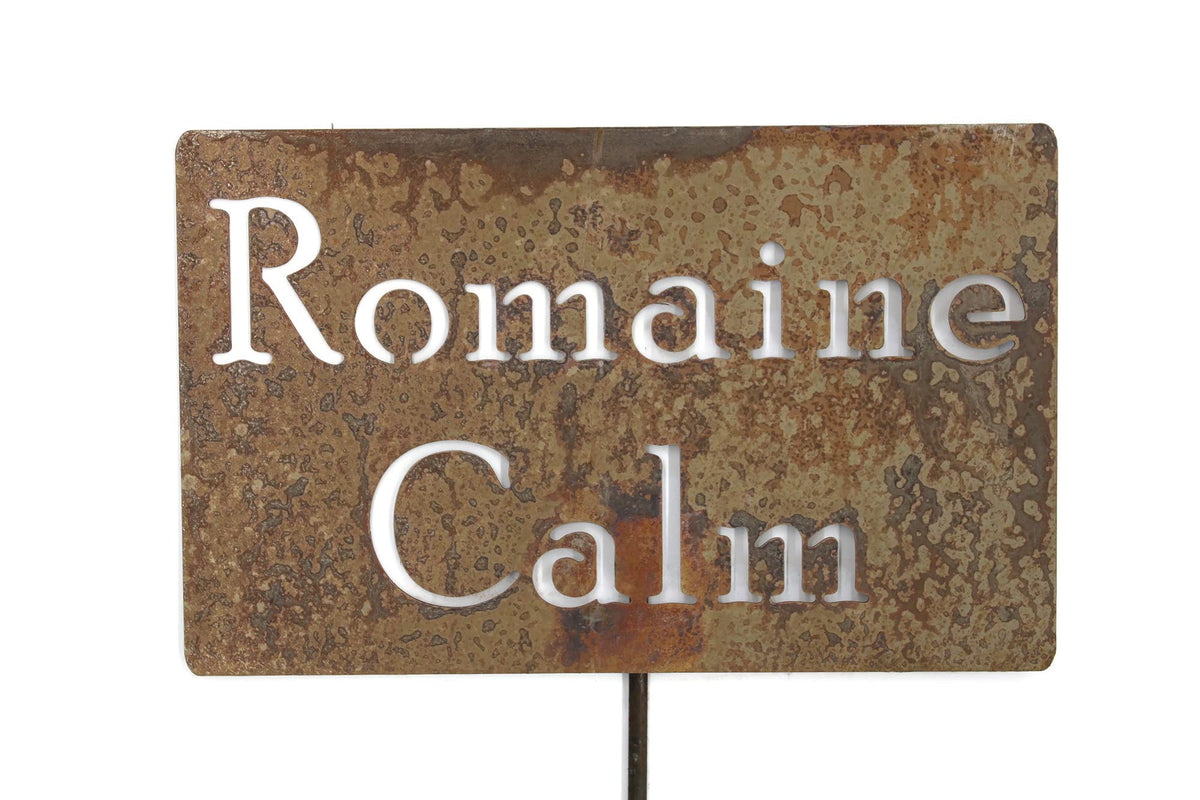 Funny Garden Stake 20 to 33 Inches Tall (The Orchard, Large 28" Tall)