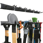 TIDYME Garage Tool Organizer Wall Mount, 96", 6 Racks 12 Hooks, 600 lbs