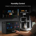 SUNLU S4 Pro Dual-Zone 3D Printer Filament Dryer, 4-Spool, 380W, 85°C