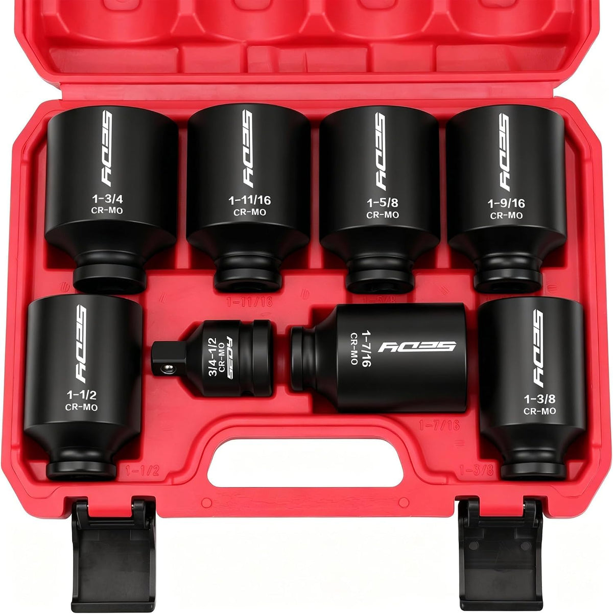 Premium 132-Piece Mechanics Tool Set, SAE/Metric 1/4" & 3/8" Drive Socket Set, Ratcheting Wrenches, Extensions & Adapters, Quick-Release Ratchet, Professional Auto Repair Tool Kit with Storage Case