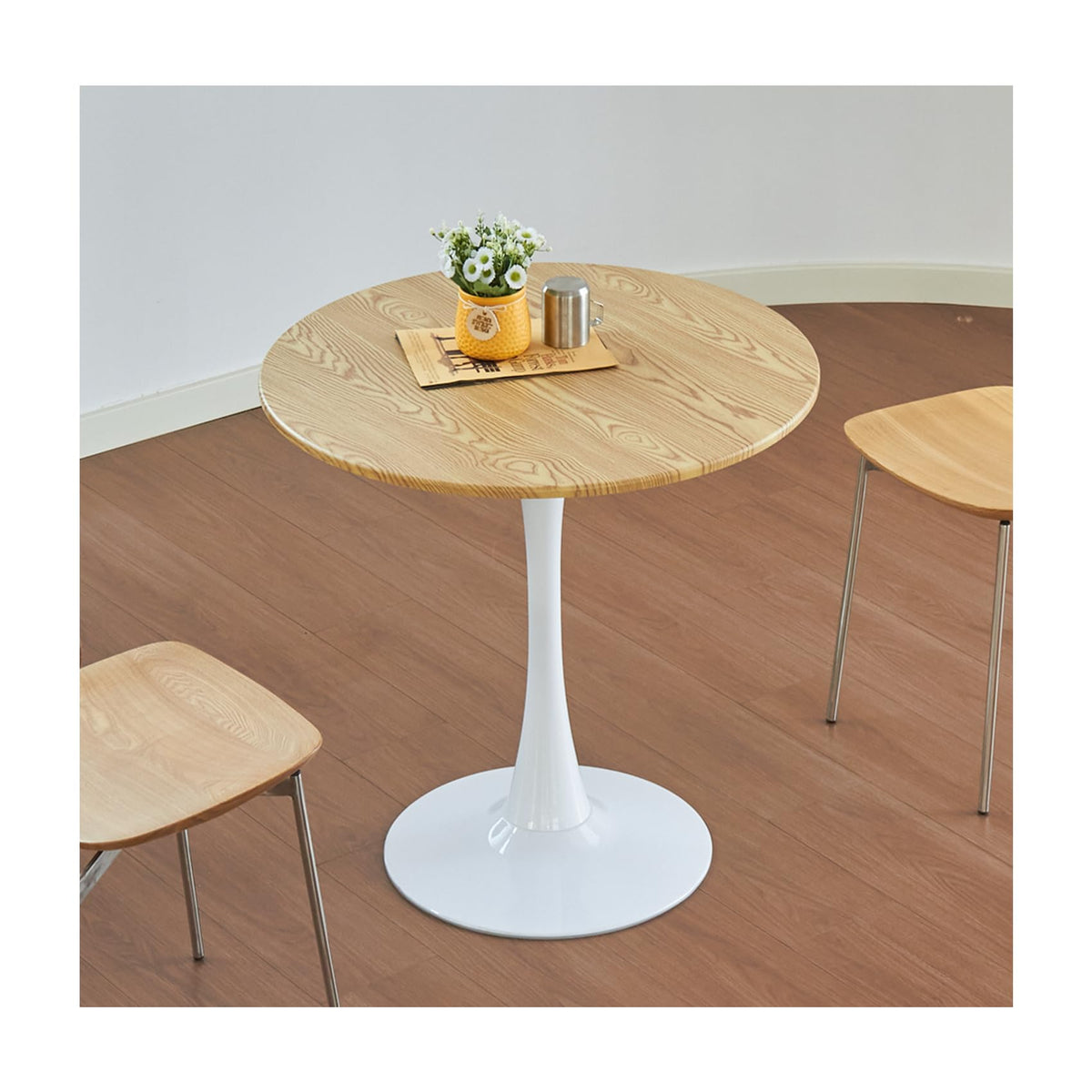Round Dining Table, 31.5" Tulip Table (Black)