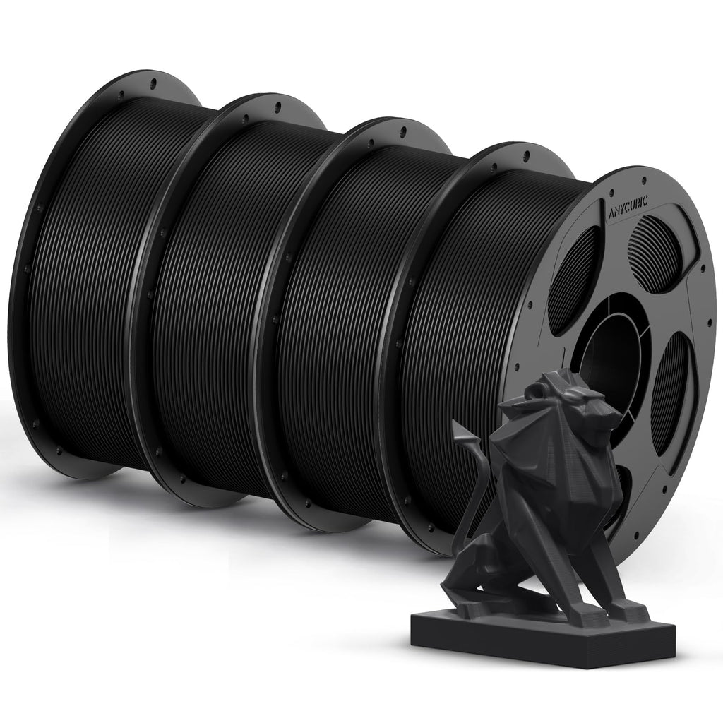 ANYCUBIC PETG Filament 1.75mm, Multicolor Bundle 10KG, Reusable Spool