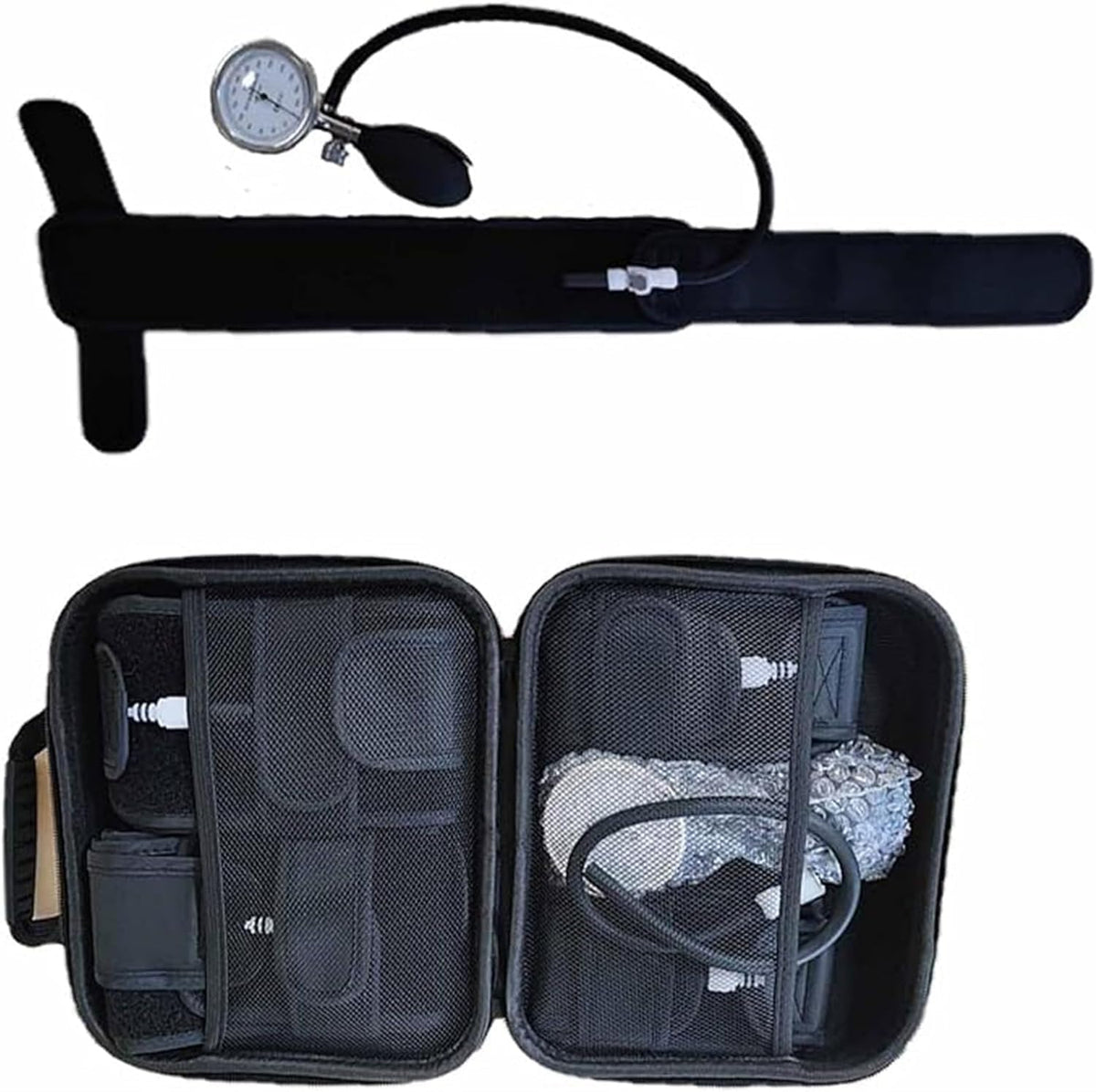 BFR Blood Flow Restriction Bands Workout Physical Therapy Muscle Building Without Weightlifting Fitness Body Building Occlusion Training Pump(Complete)