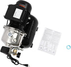 1HP Shallow Well Pump with Pressure Tank, 793GPH Irrigation Jet Pump, 110V Automatic Water Pumps Booster System Max. Head 147.64ft for Garden Lawn Farm Home (Black, 1 Hp)