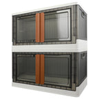 Storage Box, Plastic Cabinet, 8.4 Gals (32L) Each One, 4 Packs